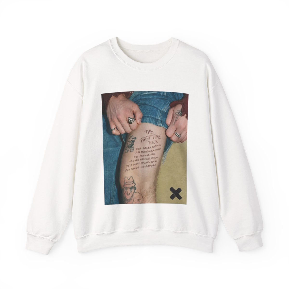The Kid LAROI The First Time Hoodie Rapper Tour Merch Casual Long Sleeve Hoodies